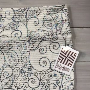 Lularoe Elegant Cassie Skirt XL White Pencil Skirt